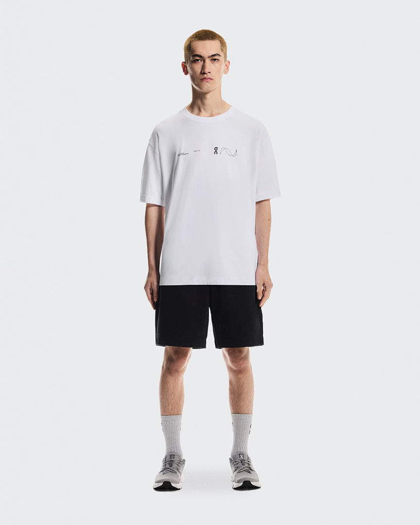On Running ON SALE68 ONRUNING Club-T Avant Print Collar Short Sleeve T : Black White S M L - Image 18