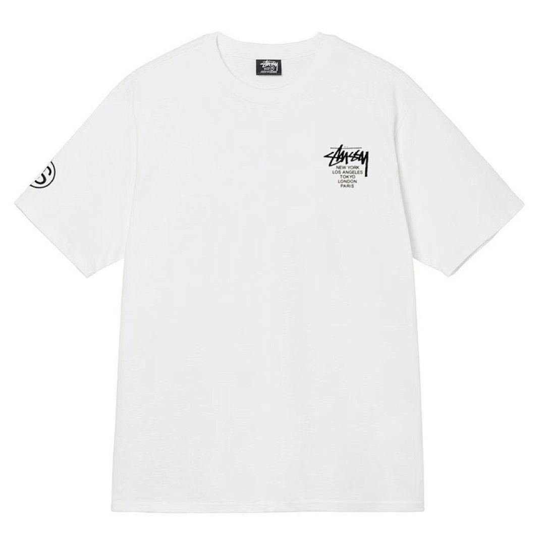 Stussy 108 Stu Print Short Sleeve T : Black White S Ｍ L XL XXL - Image 4