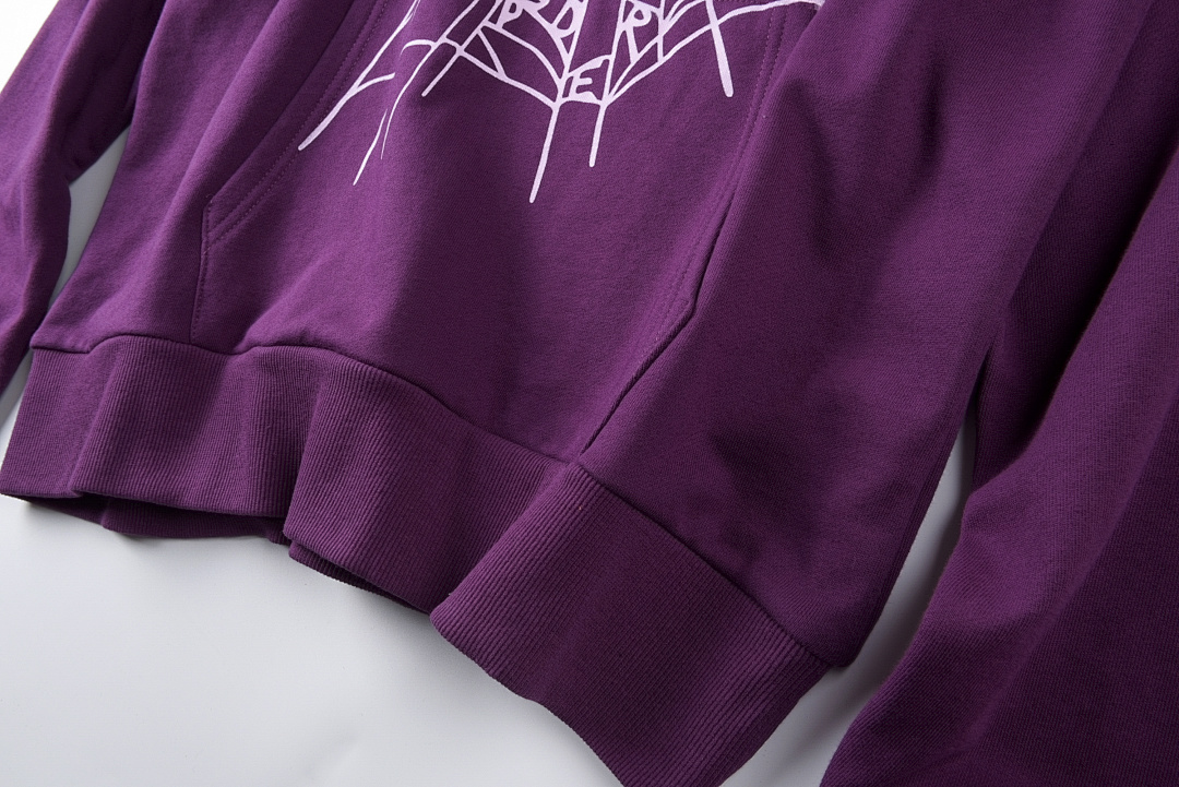 Sp5der 268 Sp5Der 555555 Wed Hoodie Pants Purple Patch Blue S-XL - Image 10