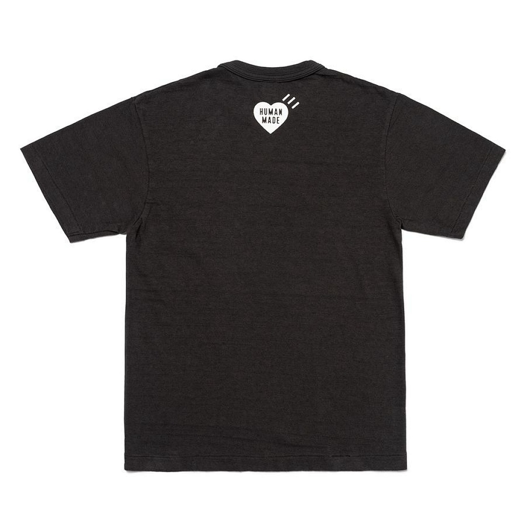 Human Made 108 HUMAN GRAPHIC TEE Print Cotton Short Sleeve T : Black White S M L - Image 3