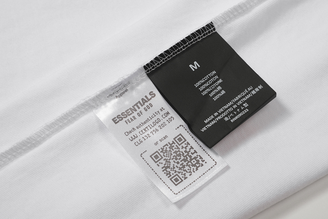 Essentials 118 ESS SS25 ALWAYS ON Classic Short Sleeve Tee T Gloss White Black Grey : XS-XL - Image 50