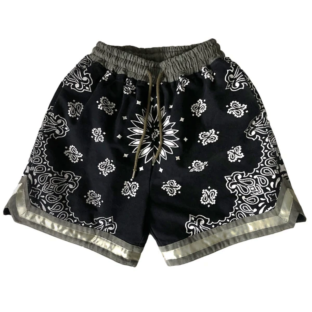 Unbranded 198 Askyurself Lace Water Military Canvas Fruit Floral Short Black S-XL 4022# - Image 17