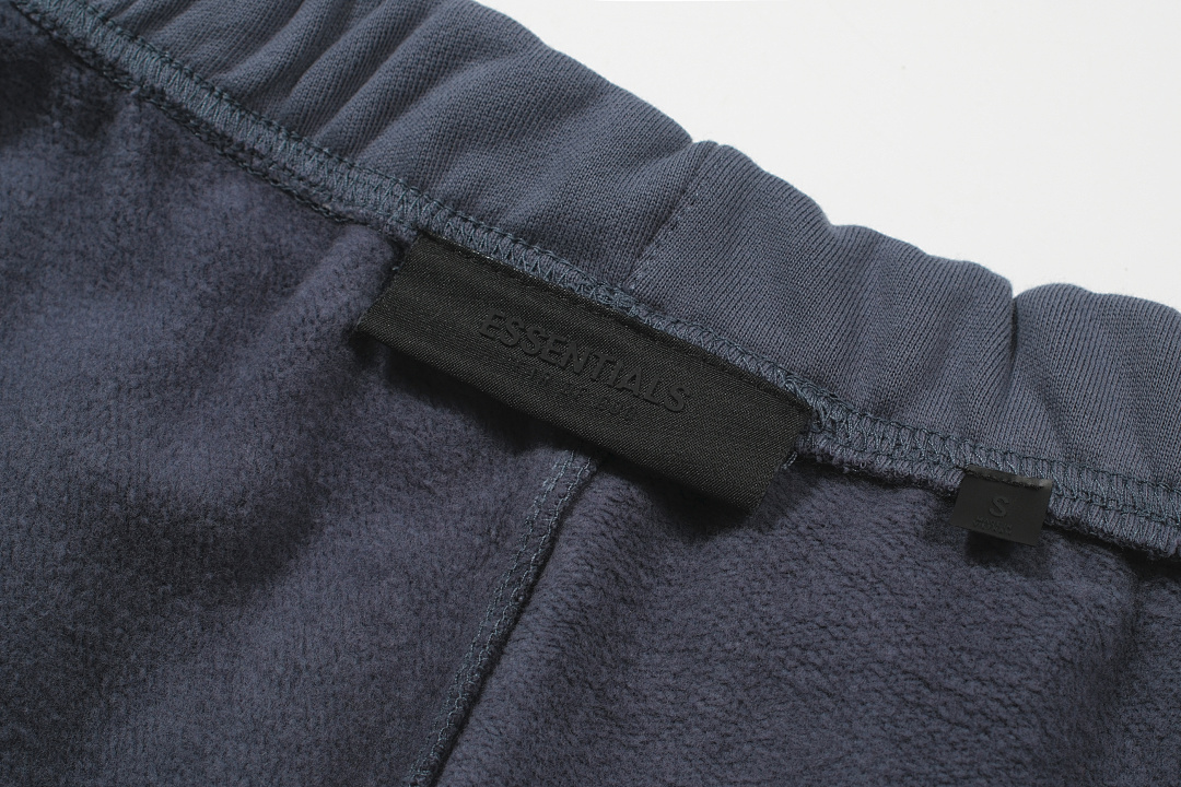Essentials 148 Ess Fall24 BACK TO SCHOOL Fleece Soccer Short Print Black Green Olive Oatmeal Grey Sea Blue S-XL - Image 81