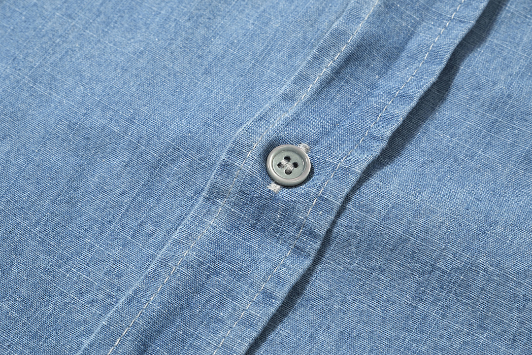 Acne Studios 218 AC LOGO Short Sleeve Water Blue S-XL 3297# - Image 5
