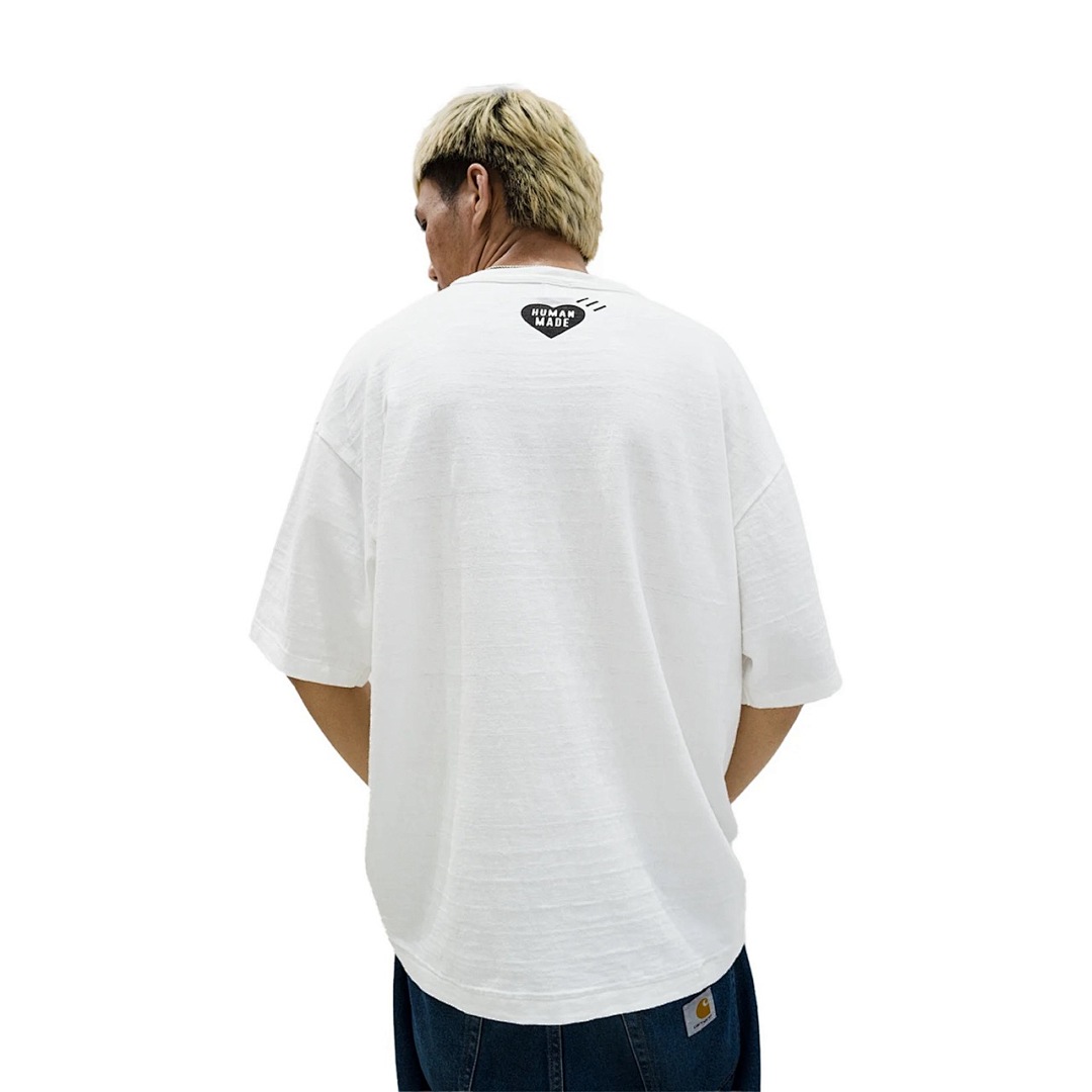 Human Made 118 HUMAN MADE GRAPHIC T-SHIRT Khaki Print Cotton Short Sleeve T : Black White S M L - Image 7