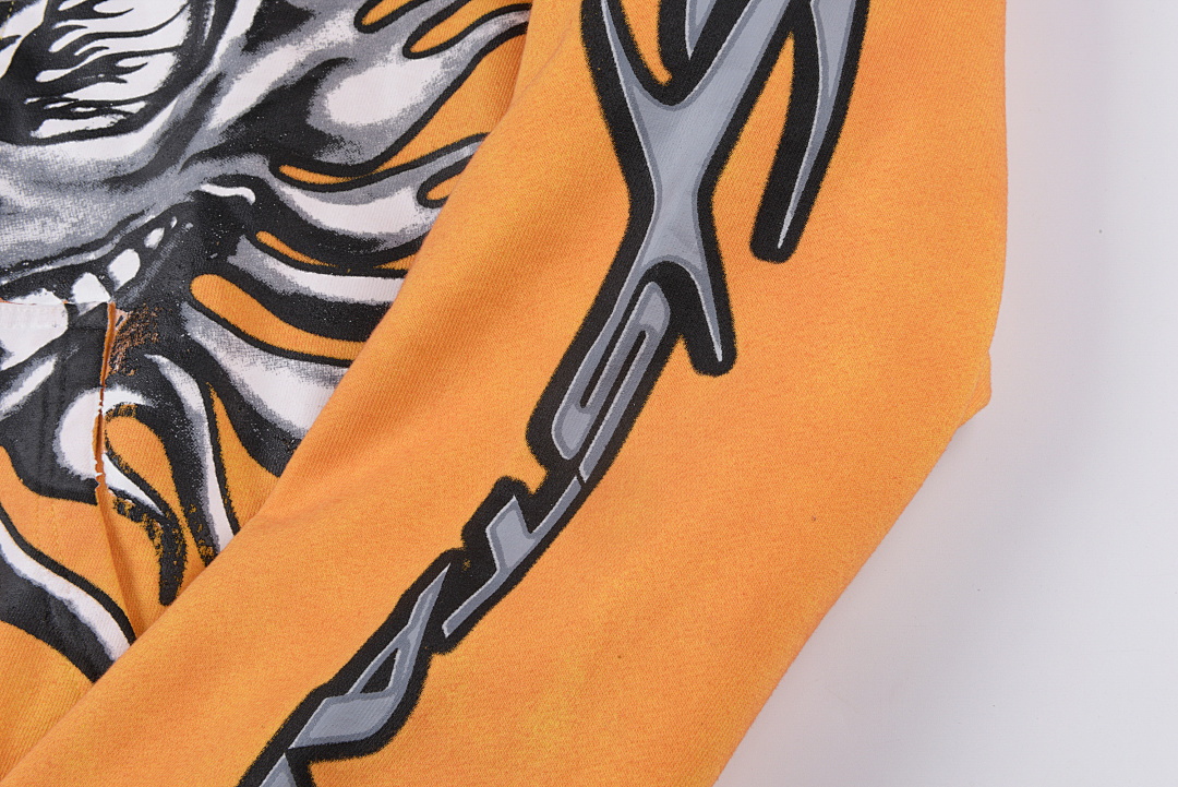 Hellstar 318 Hellstar Studios Sun Zip Orange Hoodie Capsule 11 S-XL - Image 11