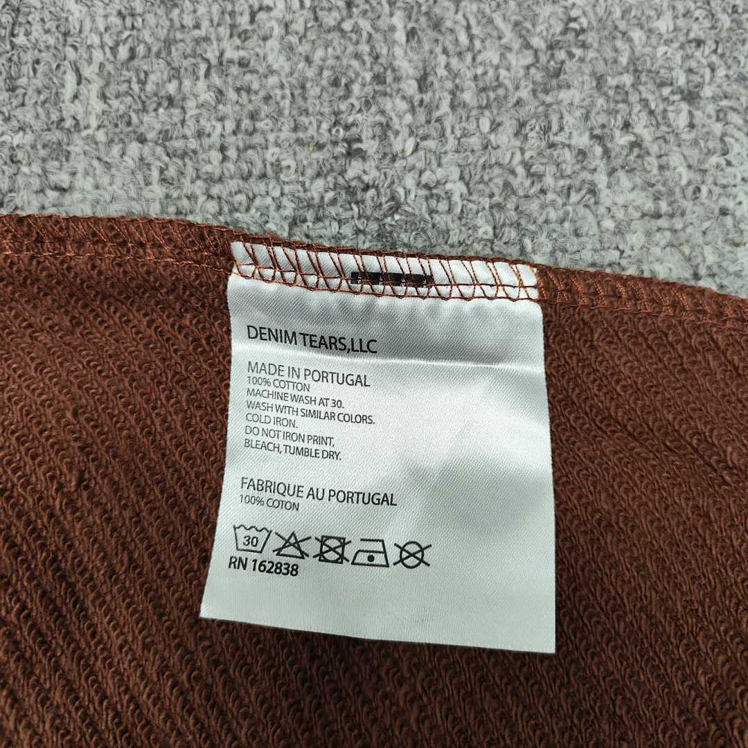 Unbranded 328 TOP Stock X Cactus Denim Tears Wreath Sweatpants460 100% Solid Cotton Mens Womens Black Grey Blue Green Coffee S-XL - Image 26