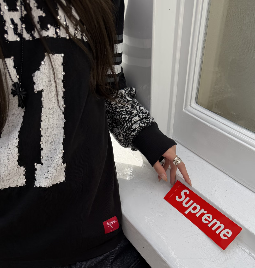 Supreme 238 SS26 STUDDED FOOTBALL TOP 11 No Diamond T Black Blue Apricot - Image 47