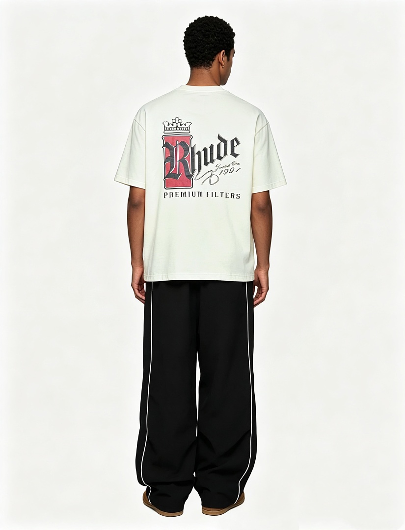 Unbranded 118 RHUD Double Print T : S M L XL (Black) - Image 25