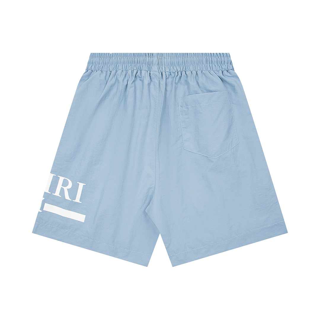 AMIRI 148 Logo Print Short Black S M L XL 9922# - Image 18