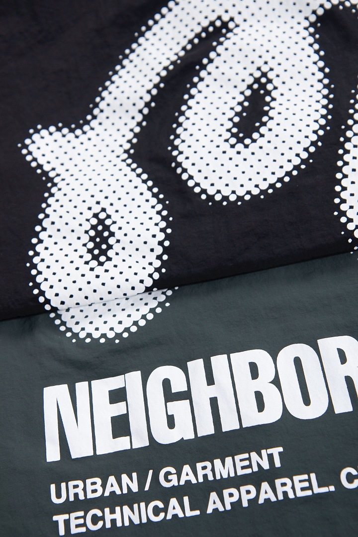 Neighborhood 398 NEIGHBORHOOD MALBON GOLF Collab Half : Black Green S-XL - Image 22
