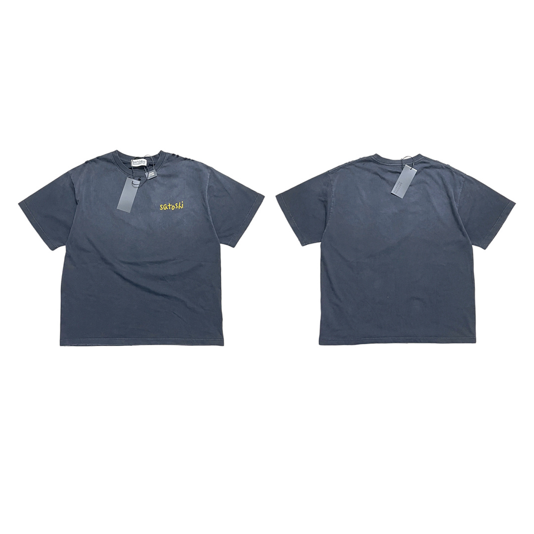 Unbranded 128 Satoshi Nakamoto Chain Stitch Tee Short Sleeve T : Black Coffee S M L - Image 3