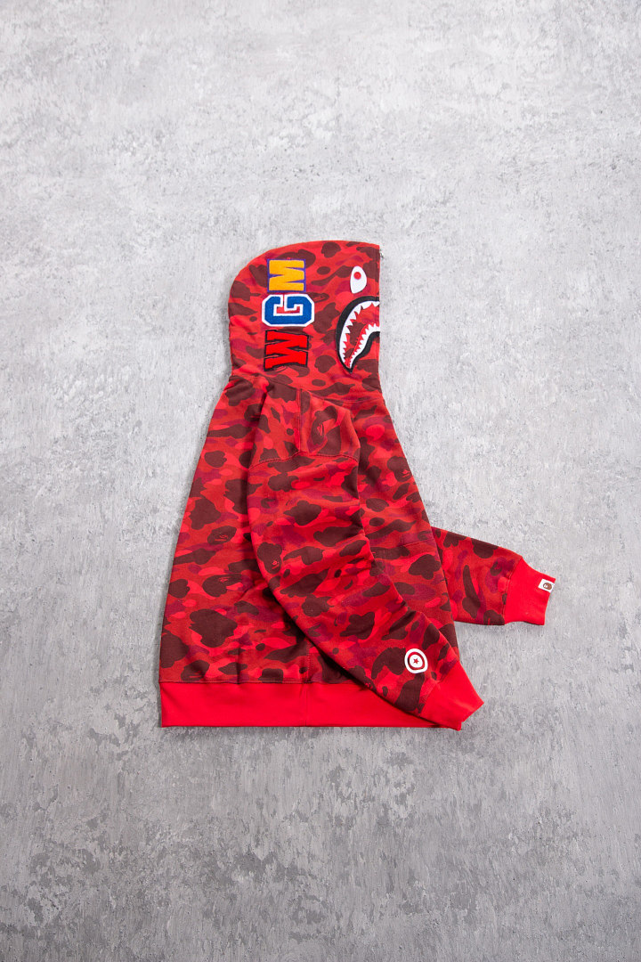 Bape 438 : Green Camo Red Yellow Purple Pink Blue Grey White Black S-XL - Image 25
