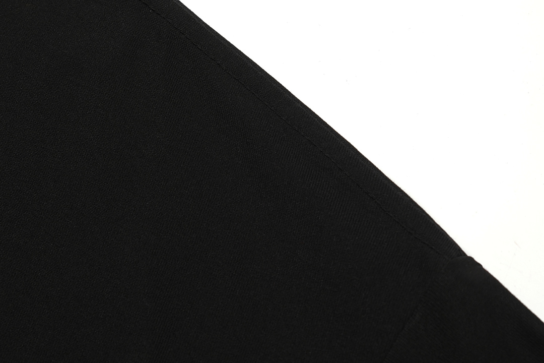 Acne Studios 148 AC Velvet LOGO Long Sleeve T Black White S-XL 8266# - Image 11
