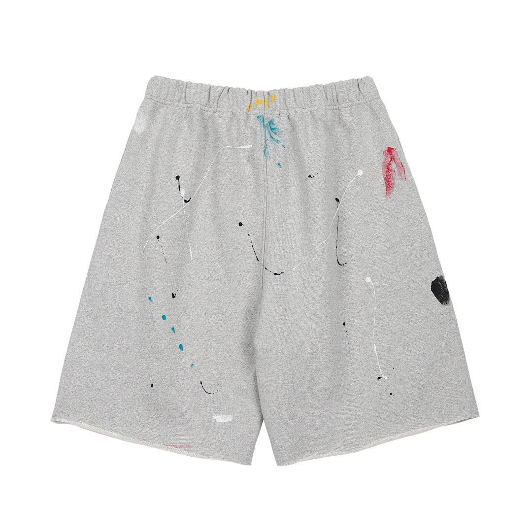 Gallery Dept 158 GALLERY DEPT Ink LOGO Print Short Grey Black Blue Purple S-XL 7164# - Image 3