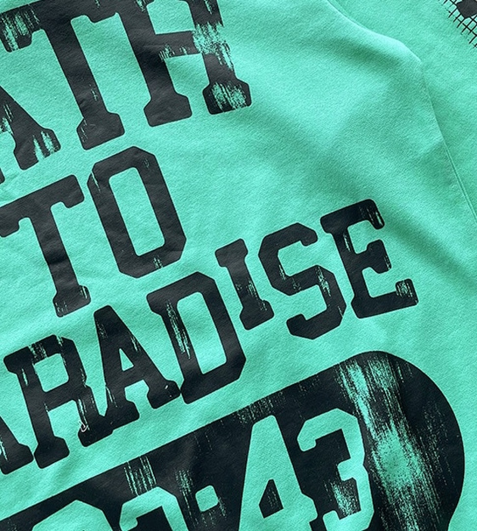 Hellstar 258 Hellstar Path To Paradise Hoodie2023S Sky Mens Womens Wide Green S-M-L-XL - Image 8