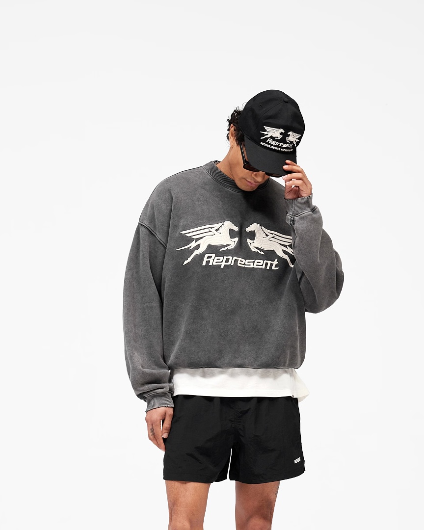 Represent 198 Represent Double Embroidered Collar : S M L XL - Image 19