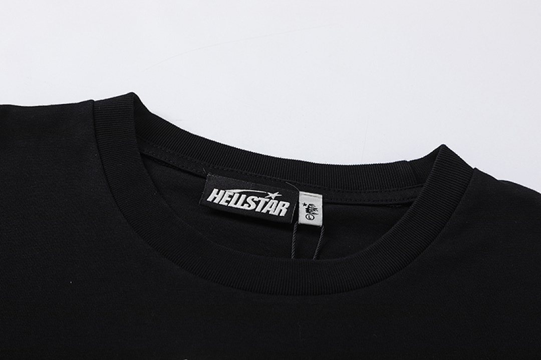 Hellstar 138 Hellstar Brain Print T Solid Cotton Short Sleeve Water Black S-M-L-XL - Image 4