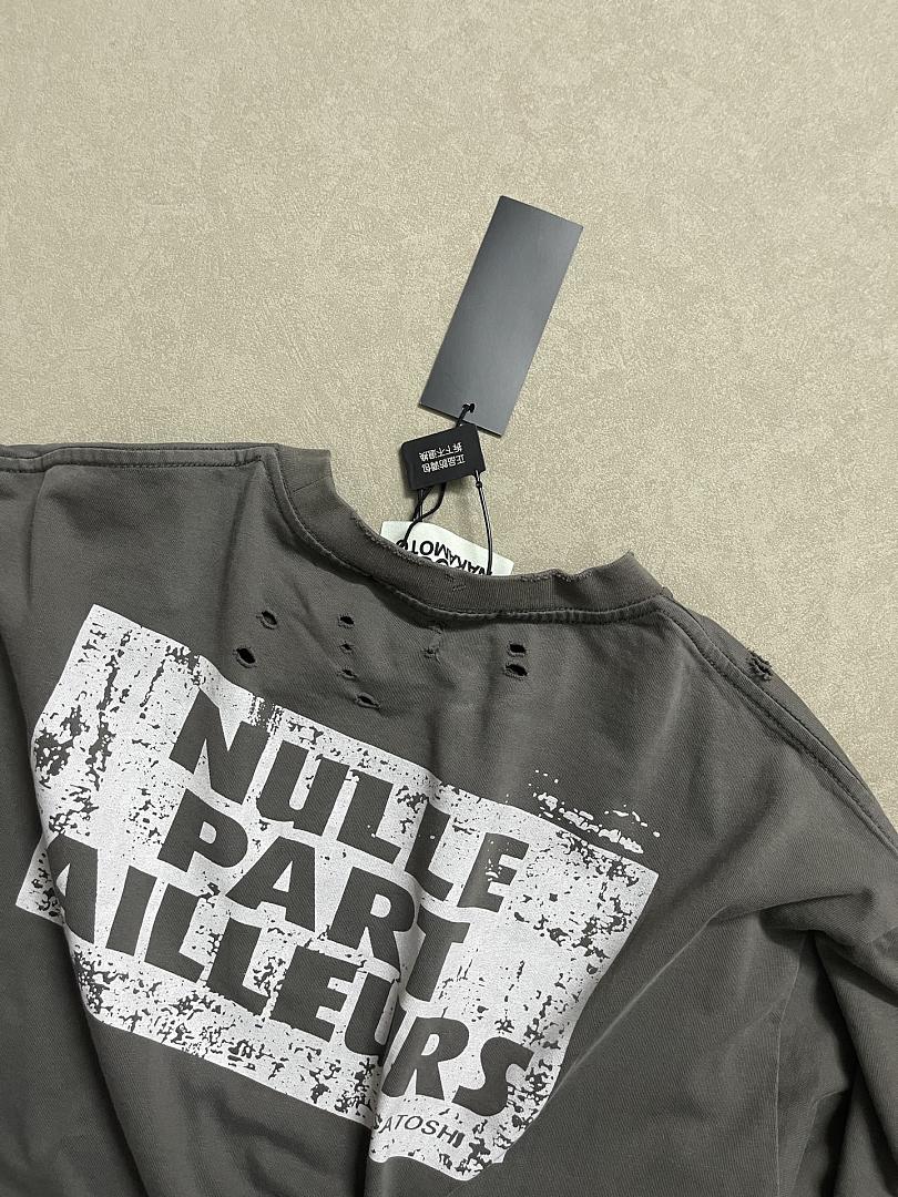 Unbranded 138 Satoshi Nakamoto“Everywhere & Nowhere” Washed Grey Print T S M L - Image 9