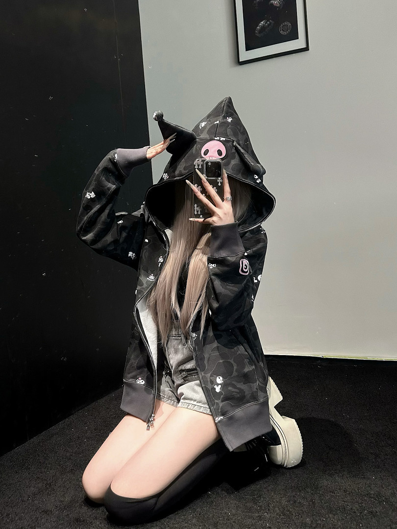 Bape 438 Collab Triple : Black Pink S-XL - Image 63