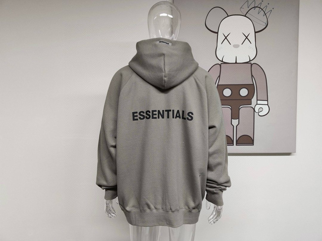 Essentials 228 ESS Gum LOGO Grey Black S-XL 6695 - Image 49