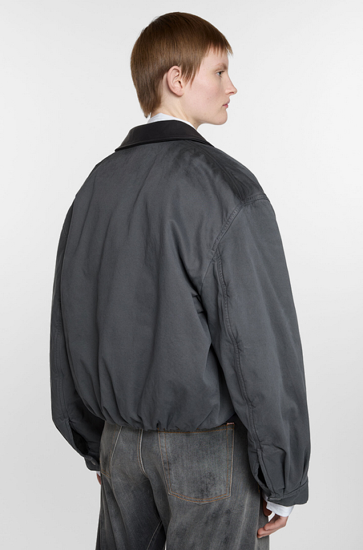 Acne Studios 398 AC Collar Cotton Black Grey S-XL 9002# - Image 32