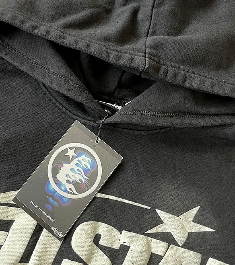 Hellstar 258 Hellstar Studios Uniform Hoodie Pants Big Logo Water Black S-M-L-XL - Image 4