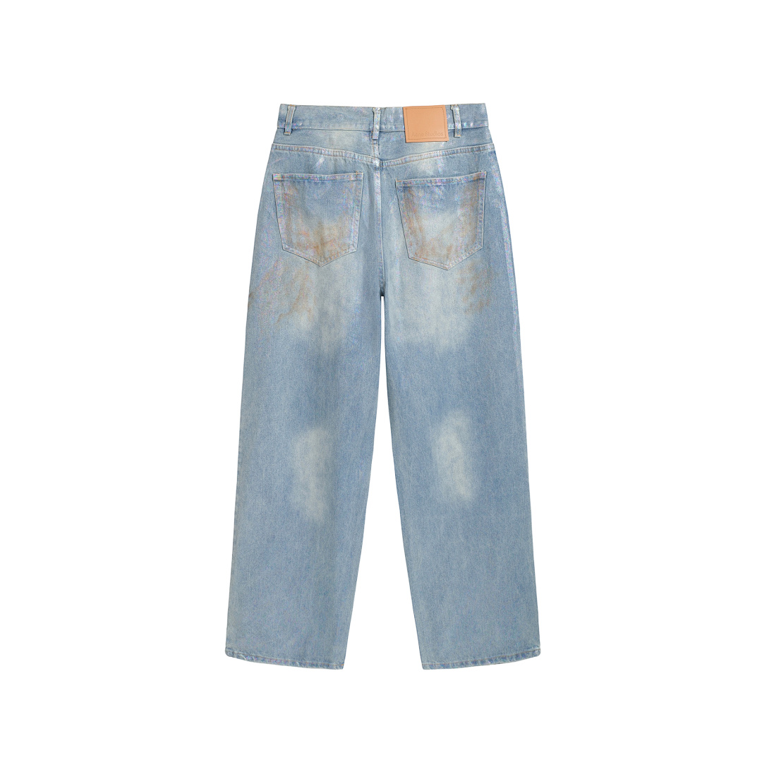 Acne Studios 298 AC Gradient Silver Blue S-XL 7296# - Image 3