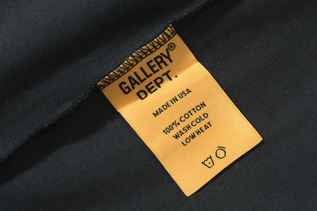 Gallery Dept 108 GALLERY DEPT. LOGO Print Short Sleeve T Black S-XL 8077# - Image 20