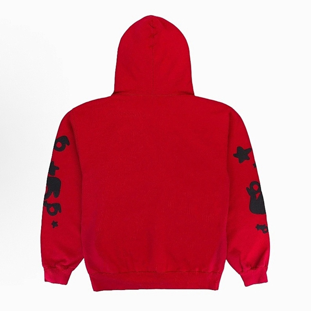 Unbranded HOODIE Beluga Red Mens Womens Top S-XXL - Image 7