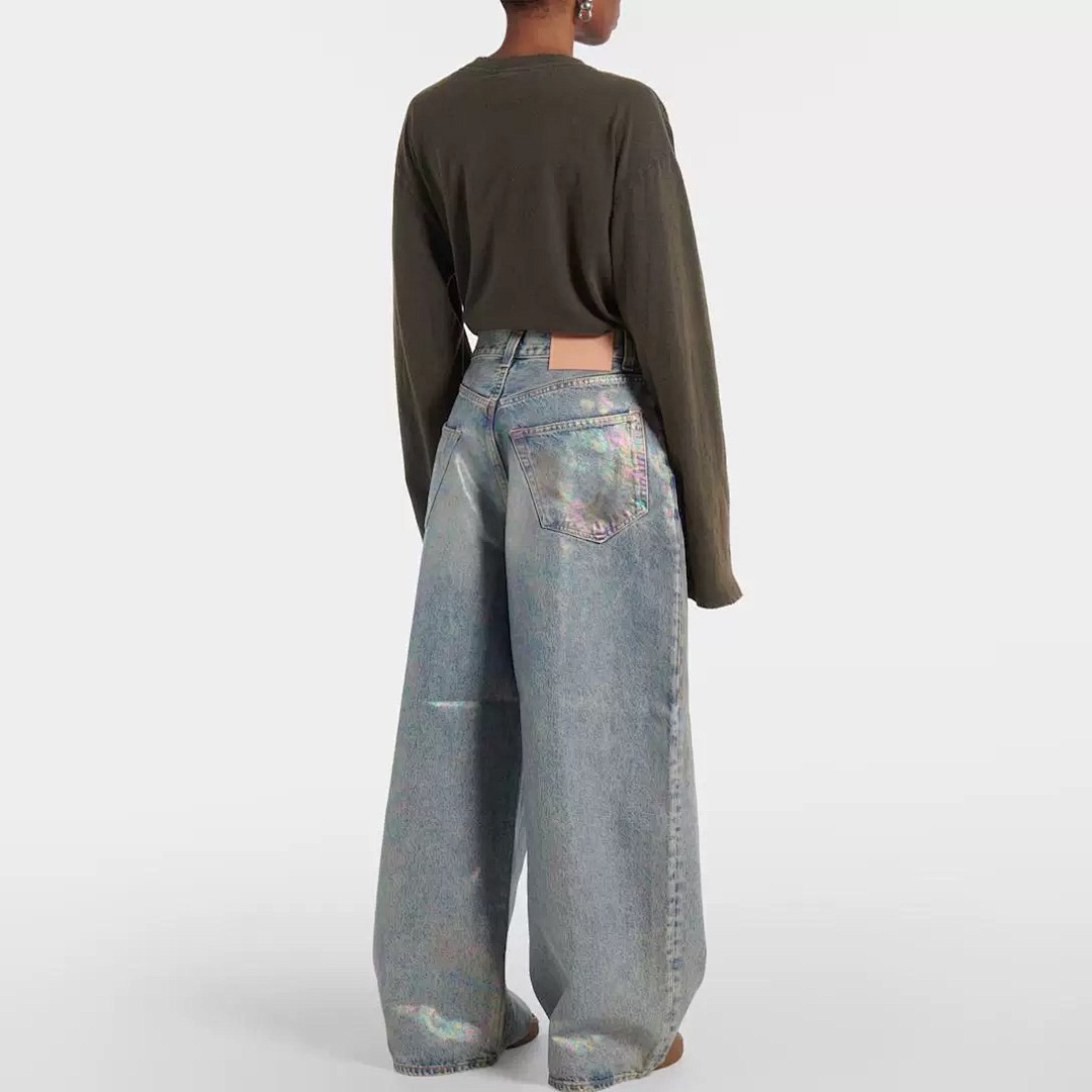 Acne Studios 298 AC Gradient Silver Blue S-XL 7296# - Image 23
