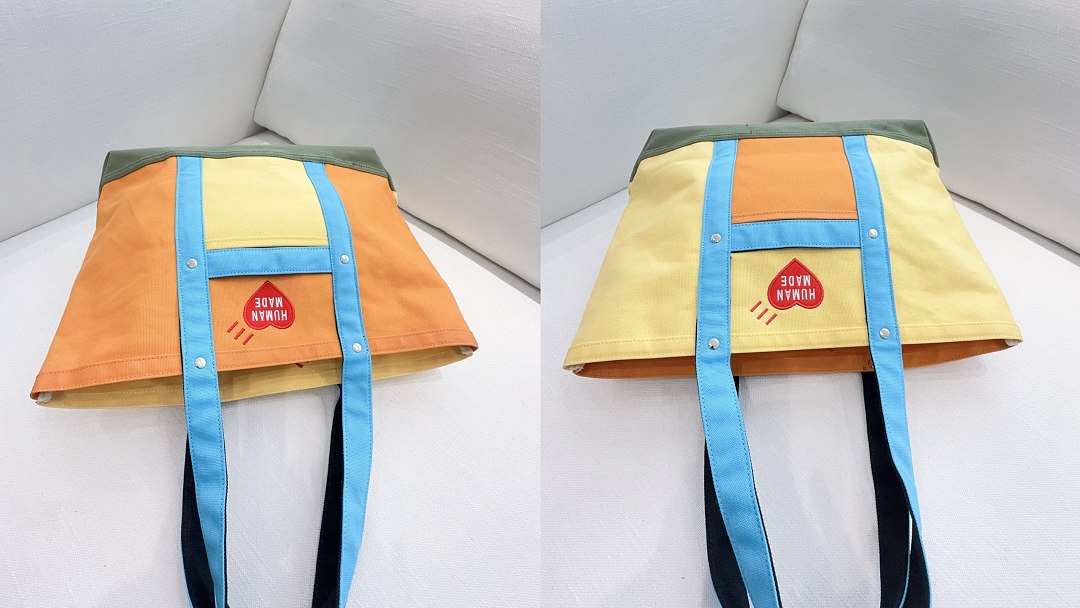 Human Made 238 HUMAN MADE Embroidered Canvas Small No : 21X35X13Cm Mid 32X49X13Cm Big 40X62X16Cm - Image 14
