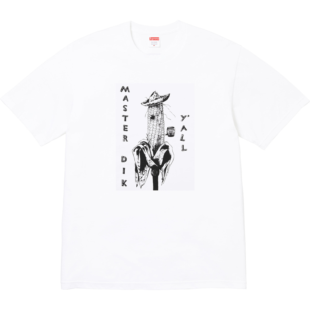 Supreme 128 MIKE KELLEY Jade Cream TEE Black White S M L - Image 4