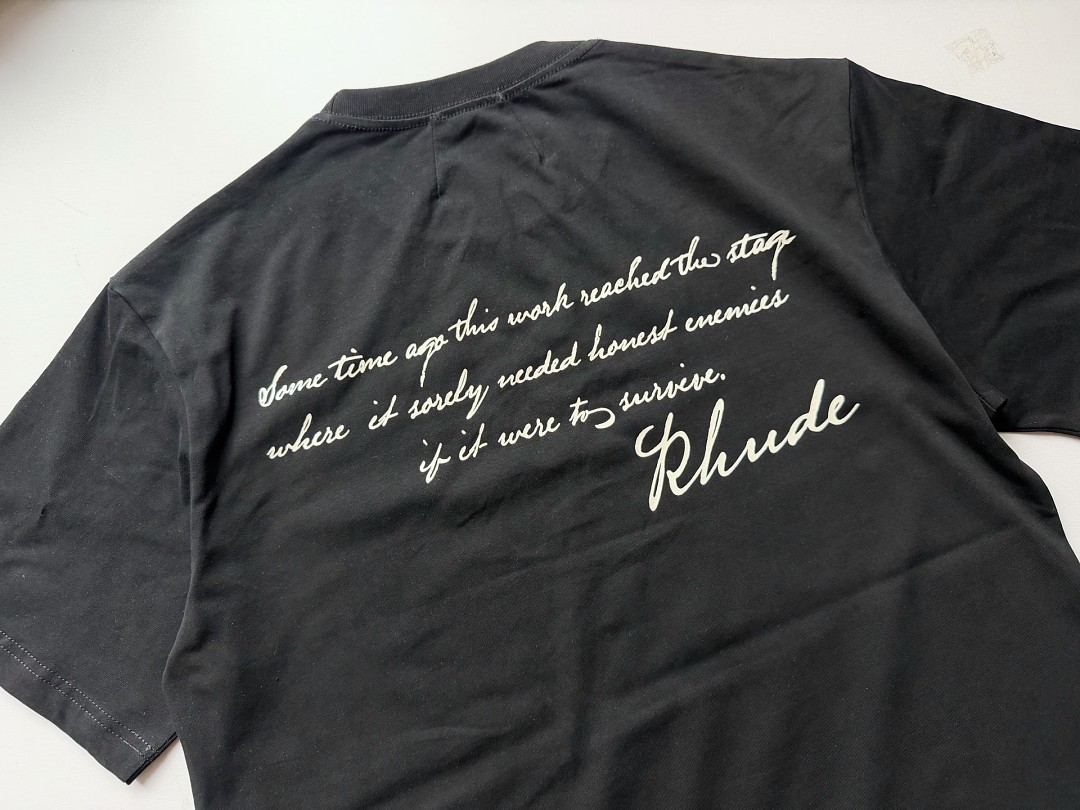 Unbranded 118 RHUD Montenegro Monda Wind Print Short Sleeve T : S M L XL (Black) - Image 13