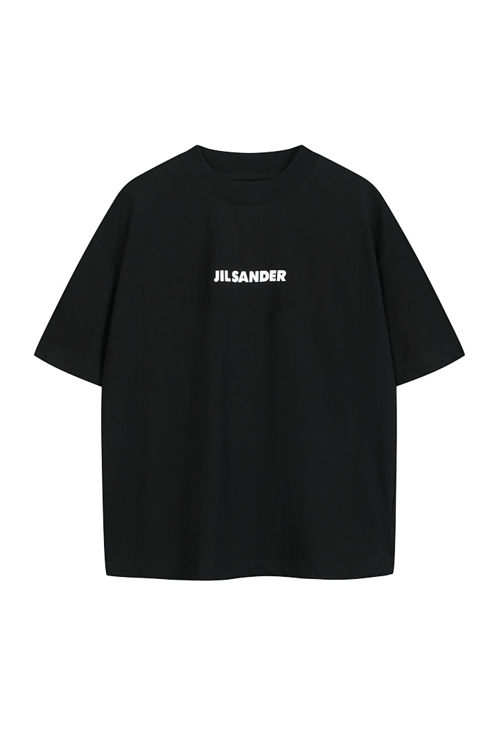 Unbranded 108 JIL SANDER Wind Label Logo Short Sleeve T Black White S-XL J9889# - Image 3