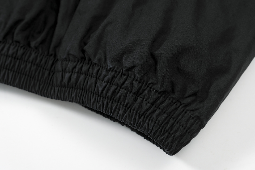 Off-White 288 AC Logo Zipper Jacket Print Wind Black Off White S-XL 3396# - Image 13