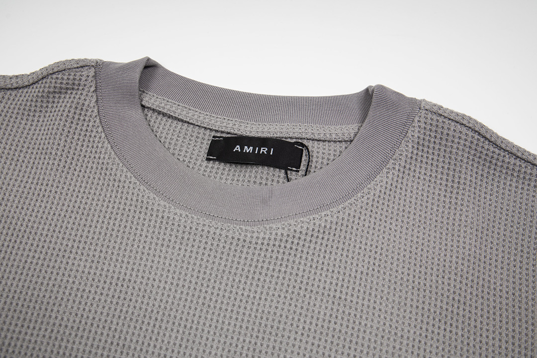 AMIRI 168 Wide Version Model Long Sleeve Black Apricot Light Grey S M L XL 601# - Image 38