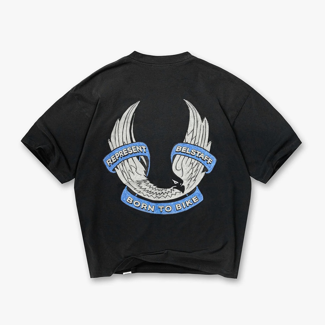 Off-White 138 REPRESENT New High Mens Womens Top Water Wide Short Sleeve : S M L XL Off (White) - Image 4