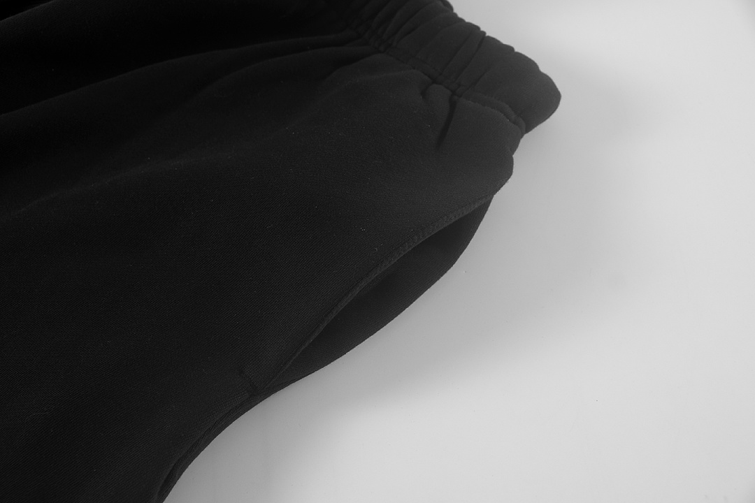Essentials 148 Ess SS25 Classic Hoodie Label Print Short Silk Silver Gum Black Grey Brown Oatmeal XS-XL - Image 10