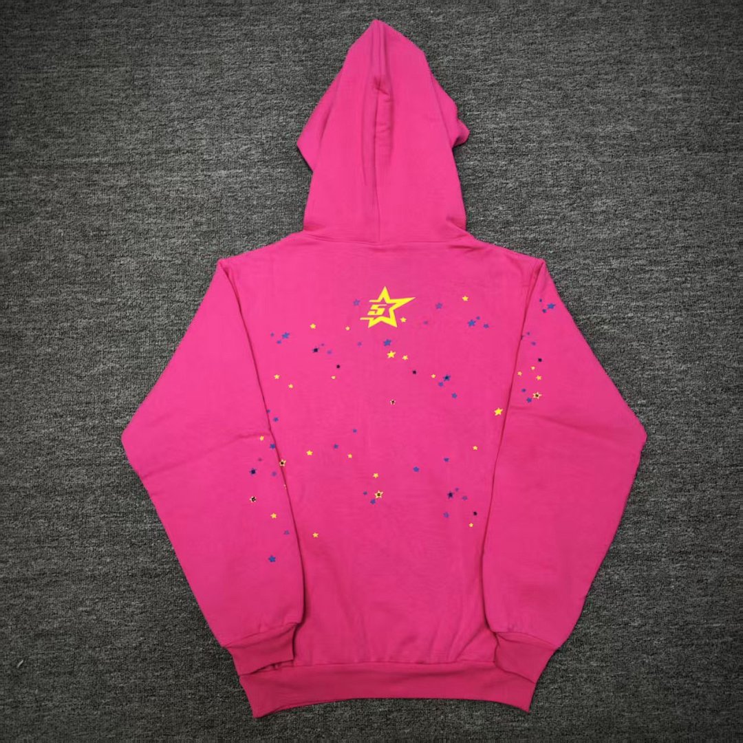 Unbranded HOODIE PINK TC V2 Mens Womens Top : S-XXL - Image 11