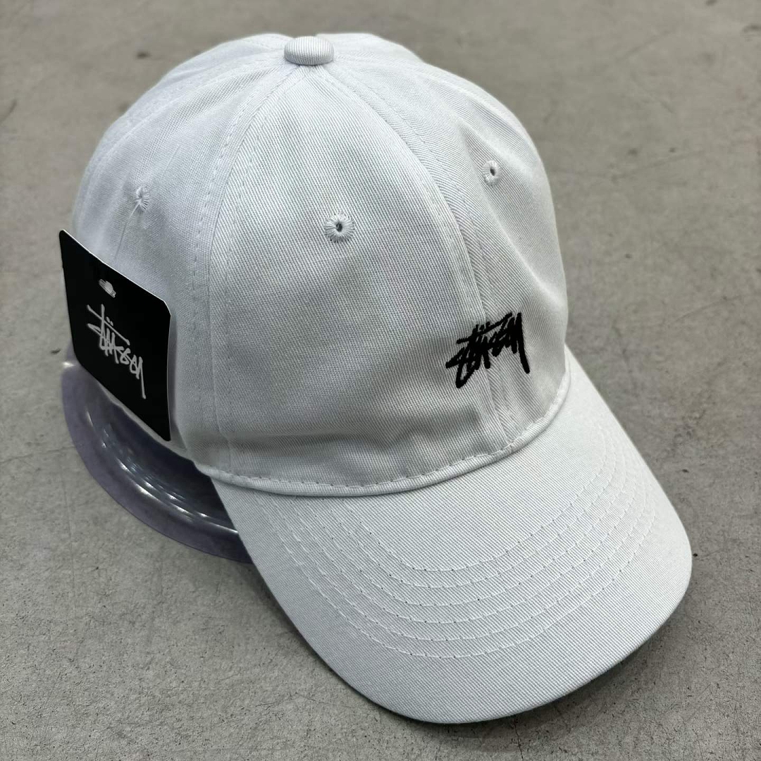 Stussy 118 STU Label Embroidered (Black White Grey) - Image 8