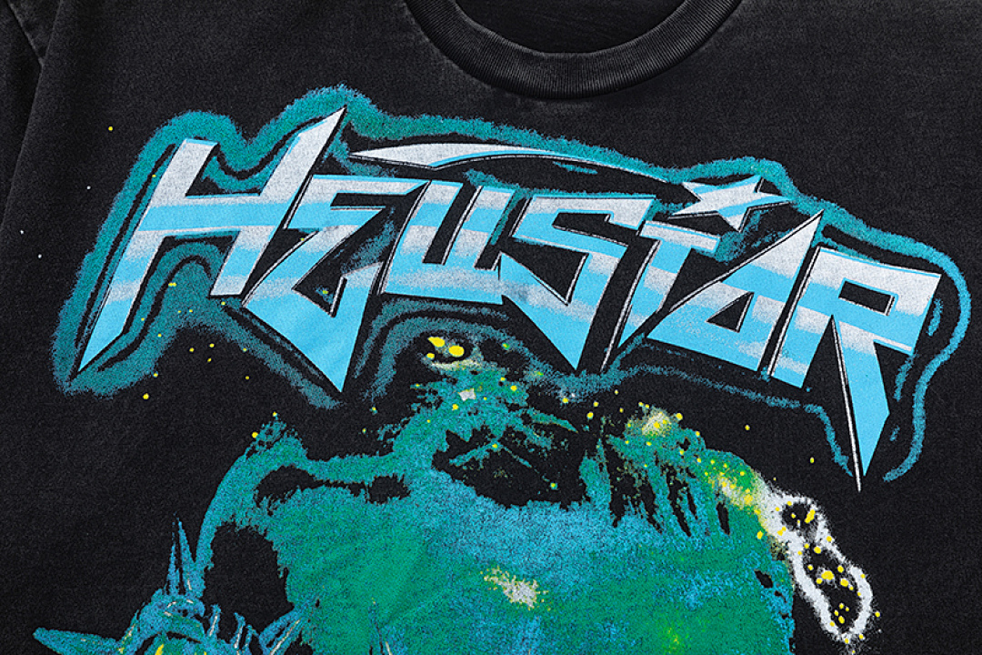 Hellstar 138 Hellstar Tee Star Water Short Sleeve T Black S-M-L-XL - Image 6