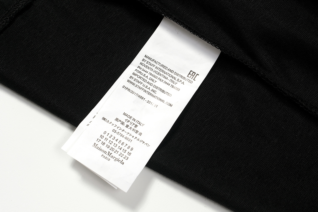 On Running 118 MM Embroidered Print Short Sleeve T Black White 46 48 50 52 8309# - Image 15
