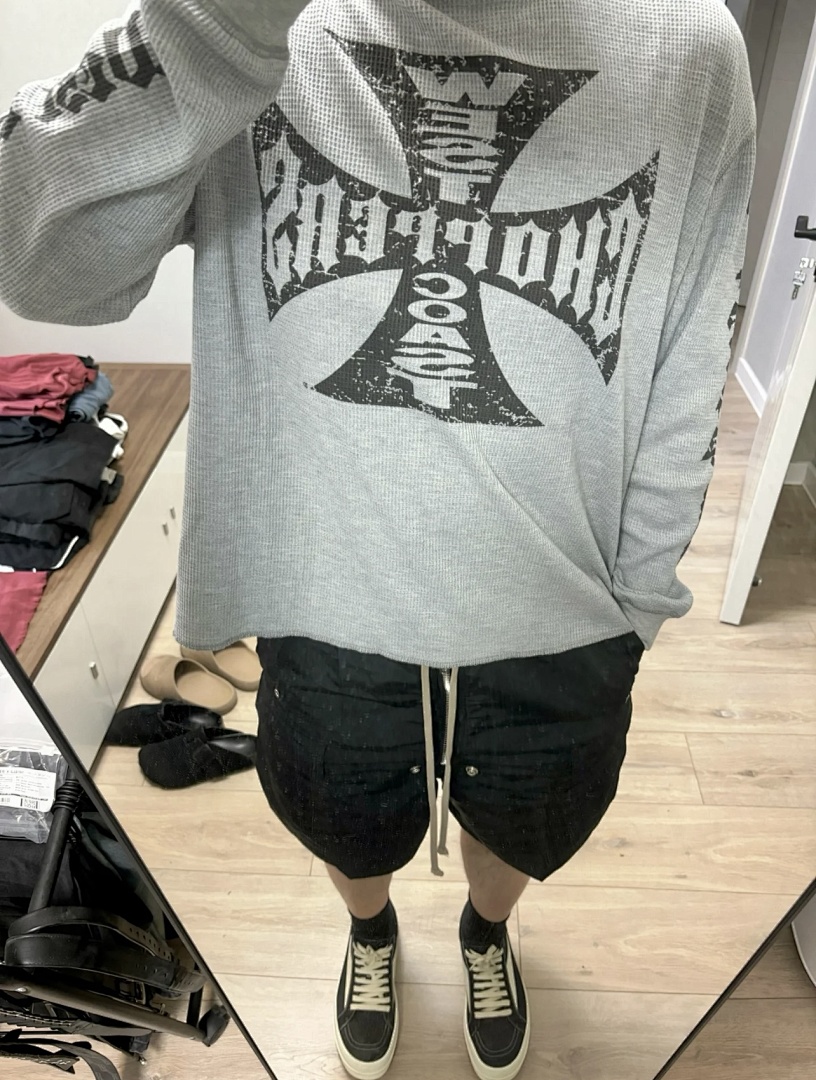 Unbranded 138 Vintage West Coast Choppers Logo Long Sleeve T Grey S-XL W2000# - Image 27