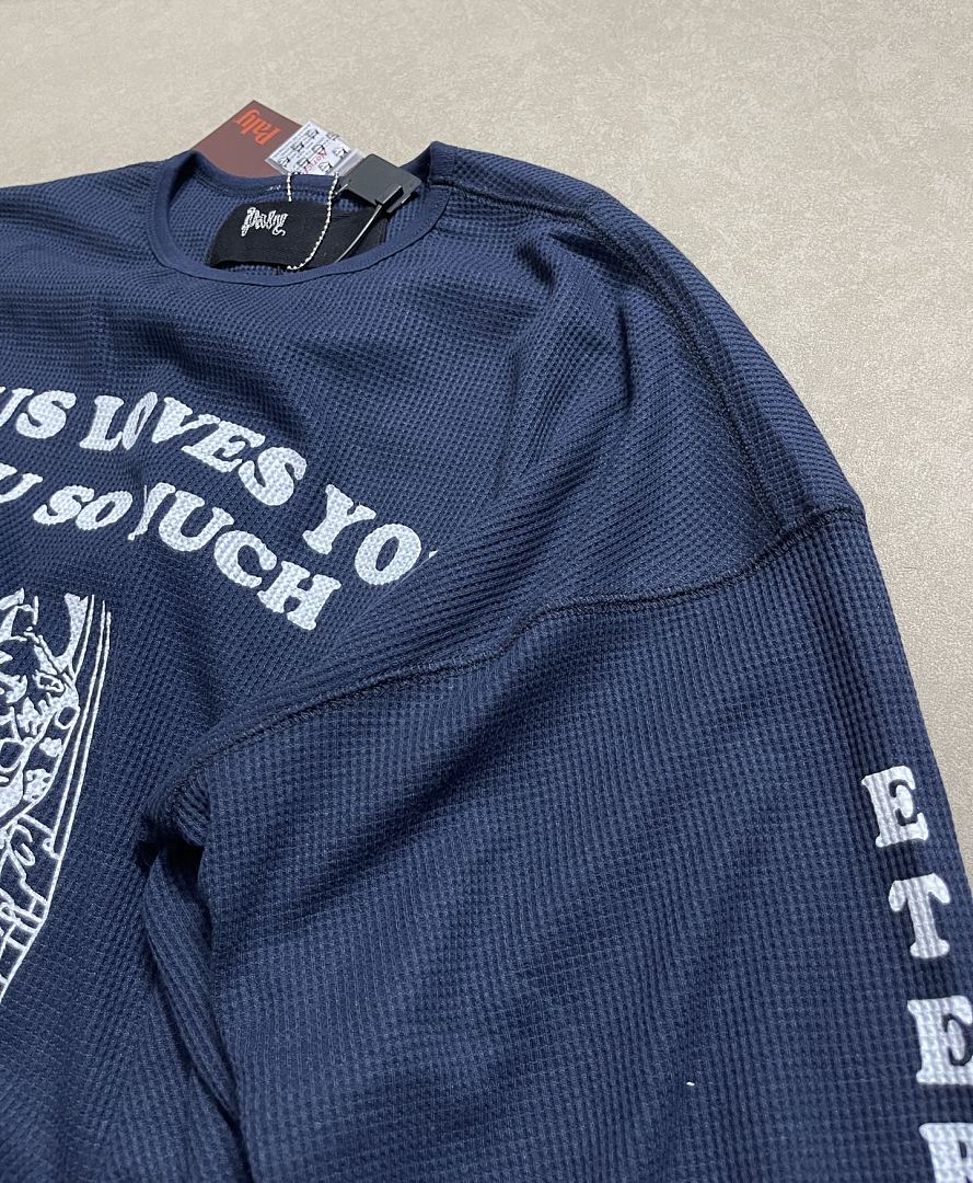 Unbranded 158 Palyhollywood #PALY Eternal Life Navy Long Sleeve T : S M L - Image 7