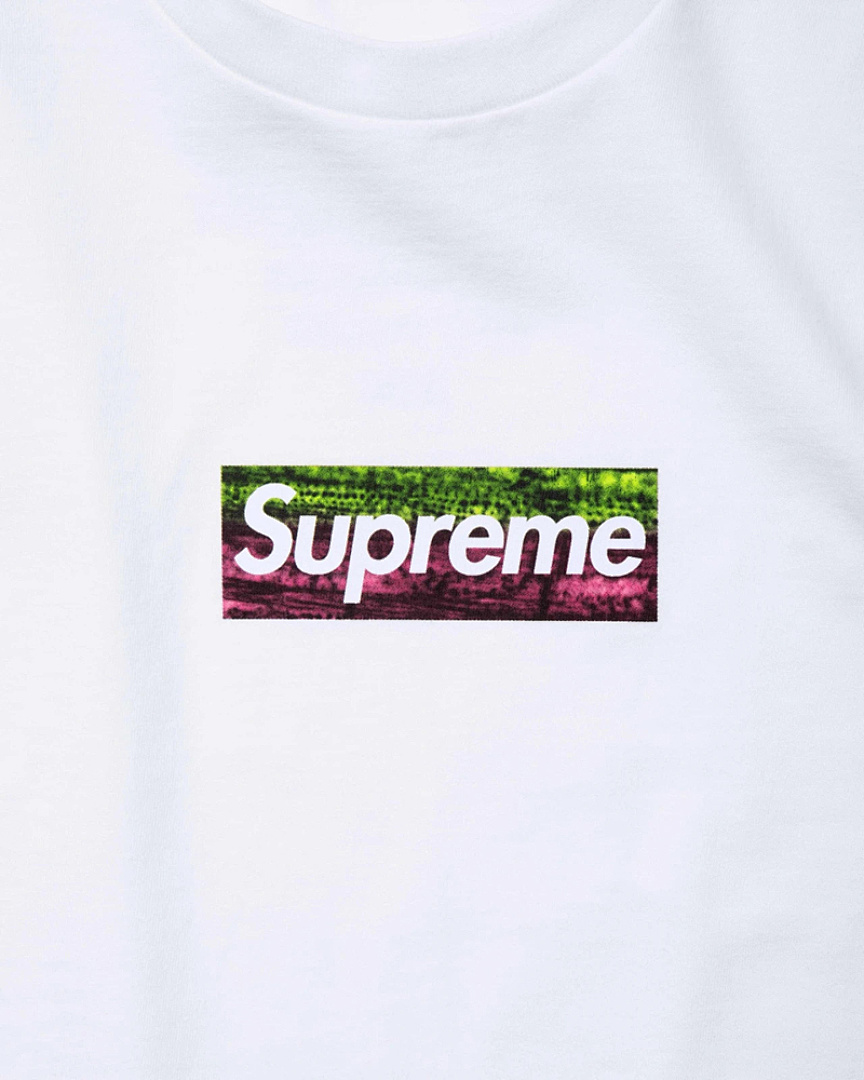 Supreme 118 SS25 LA Logo Tee Gen Los Angeles Big Fire Short Sleeve T White S M L - Image 4