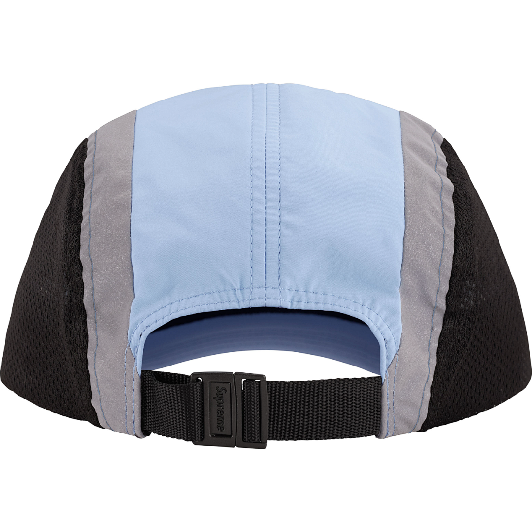 Supreme 138 25SS SIDE MESH CAMP CAP Canvas Light Black Apricot (Red) - Image 8