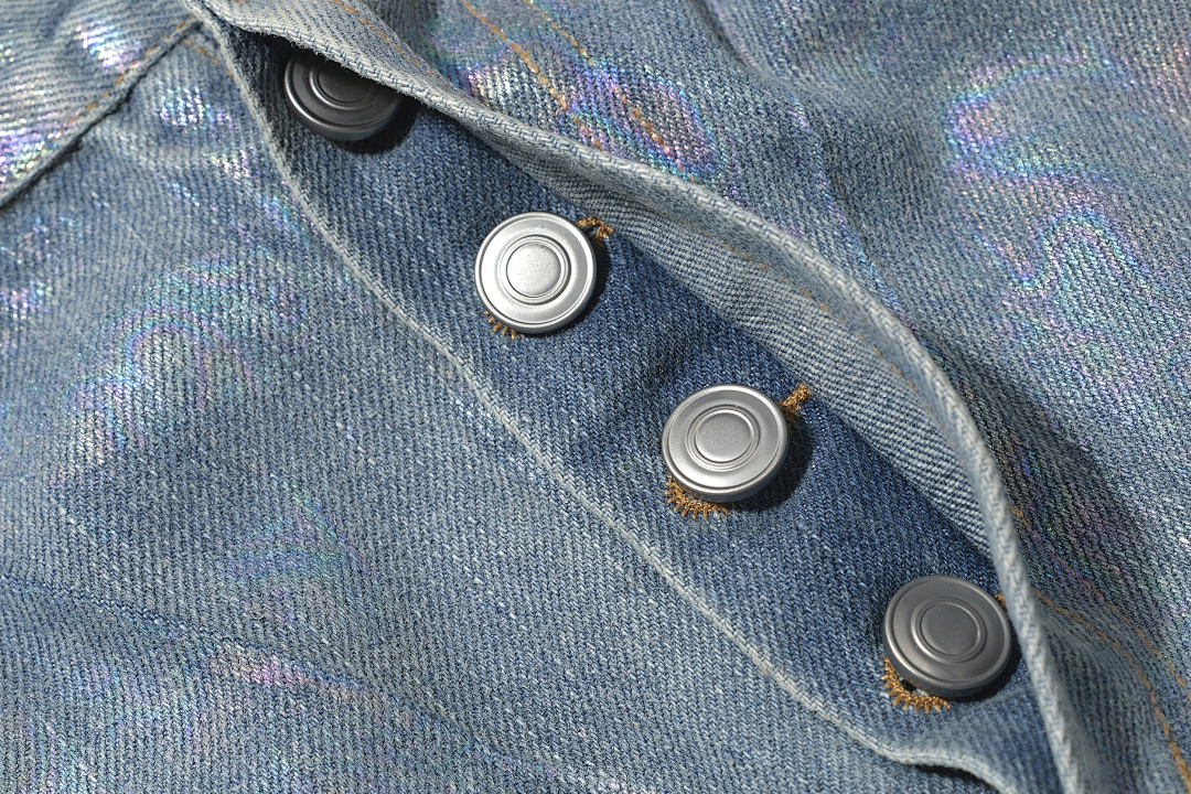 Acne Studios 298 AC Gradient Silver Blue S-XL 7296# - Image 6