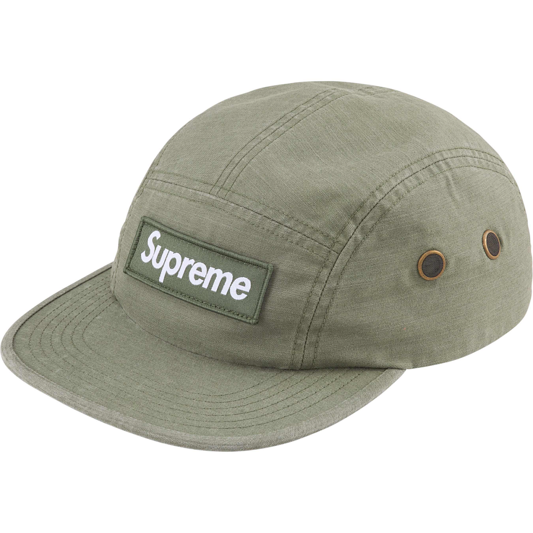 Supreme 118 25SS Military Camp Cap Wind (Black Blue Khaki Green) - Image 3