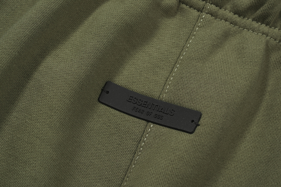 Essentials 148 Ess Fall24 BACK TO SCHOOL Fleece Soccer Short Print Black Green Olive Oatmeal Grey Sea Blue S-XL - Image 42